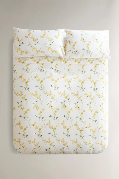 MIMOSA PRINT SATEEN DUVET COVER