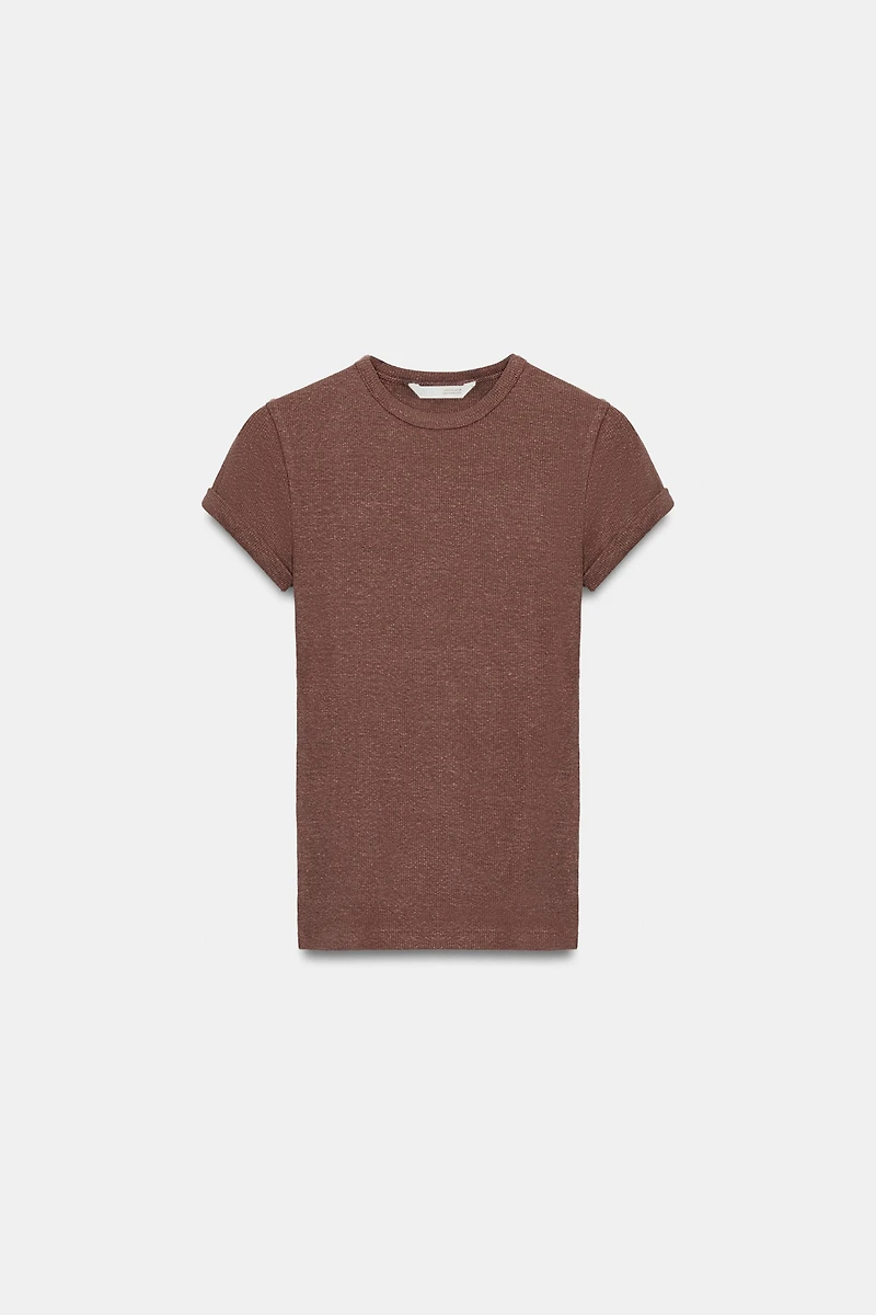 RUSTIC LINEN T-SHIRT