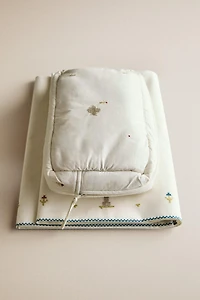 TROUSSE DE TOILETTE ENFANT COTON LAPIN