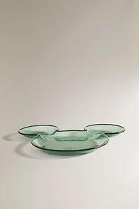 KIDS MICKEY & MINNIE SHAPED PLATE ©DISNEY