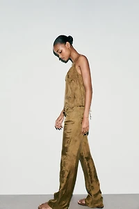 TIED PAJAMA PANTS