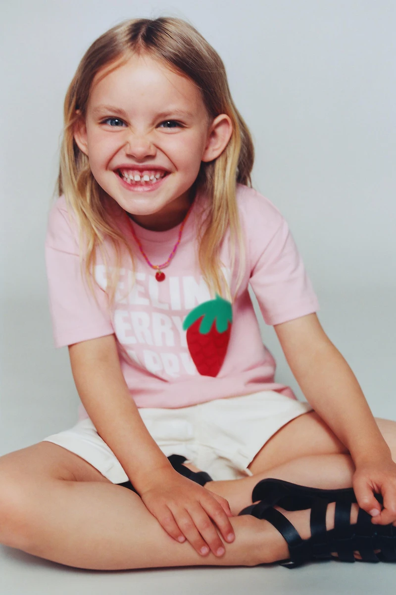 RAISED PRINT T-SHIRT