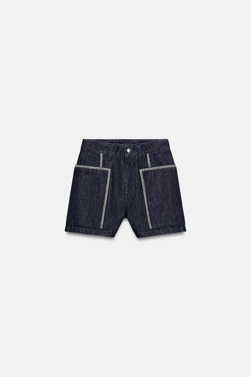 SHORT Z1975 BRODÉ