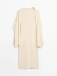 Total look flowing tunic dress