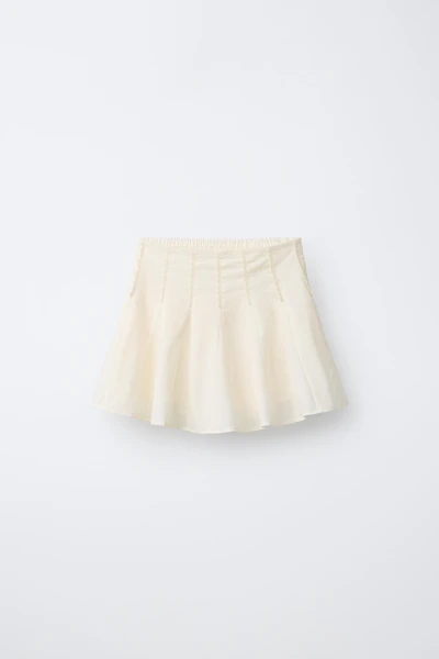 LACE TRIM SKIRT