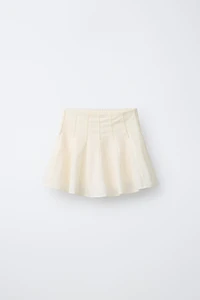 LACE TRIM SKIRT
