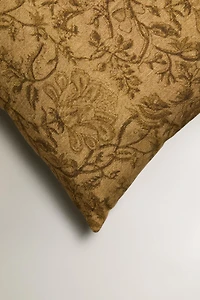 FADED PRINT THROW PILLOW COVER