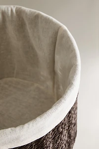 CORBEILLE RONDE DOUBLURE COTON