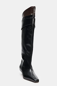 BOTTES HAUTES EN CUIR LIMITED EDITION