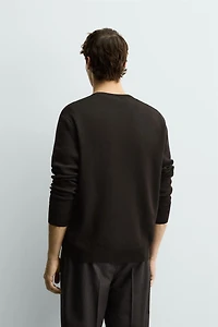 REGULAR FIT COTTON JUMPER