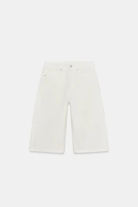BERMUDA EN JEAN TAILLE MOYENNE ZW COLLECTION