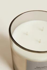 (620 G) DARK AMBER SCENTED CANDLE