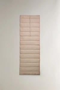 QUILTED TOPPER MADE OF TOWEL FABRIC