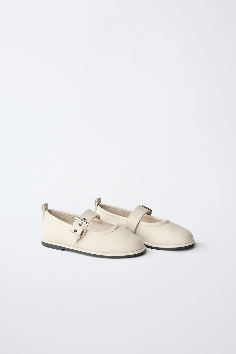 BUCKLE BALLERINA FLAT