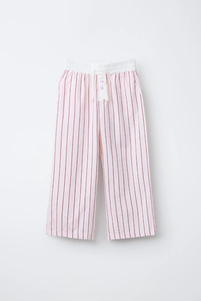 STRIPED PRINT PANTS