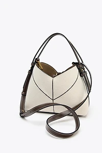 CONTRAST CANVAS MINI SHOPPER