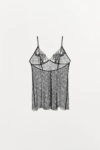 LACE STRAPPY TOP