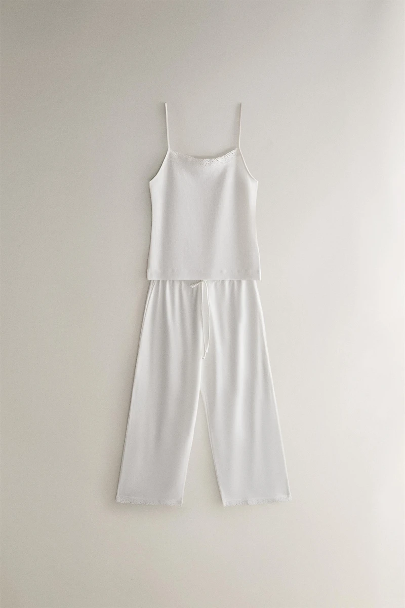 COTTON JERSEY PANTS