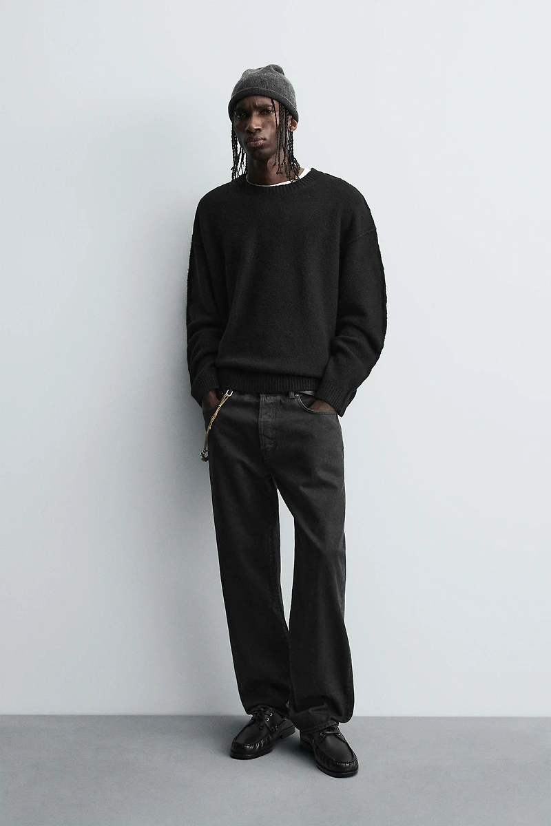 PULL TEXTURÉ COUTURES EFFET INVERSÉ