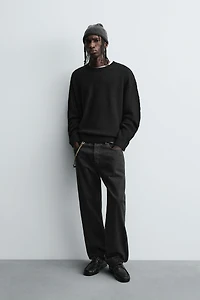 PULL TEXTURÉ COUTURES EFFET INVERSÉ