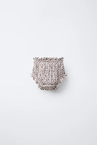 TEXTURED FLORAL BOTTOMS