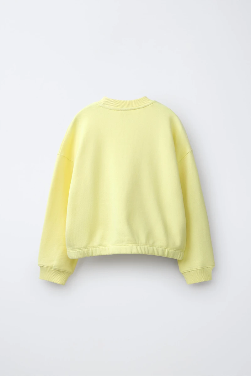 ENSEMBLE SWEAT ET BERMUDA À INSCRIPTION
