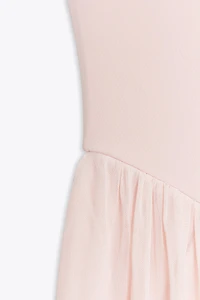 COMBINATION TULLE DRESS