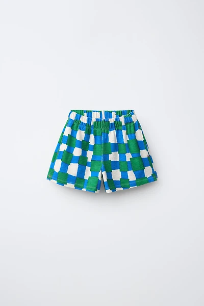 SHORT À CARREAUX CLARA CEBRIAN ©