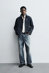 TOGGLE DENIM JACKET