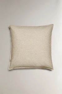 TAIE D’OREILLER FIL TEINTÉ RAYURES