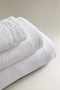 SERVIETTE DE BAIN LIN WAFFLE
