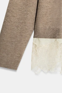 COMBINATION KNIT JUMPER