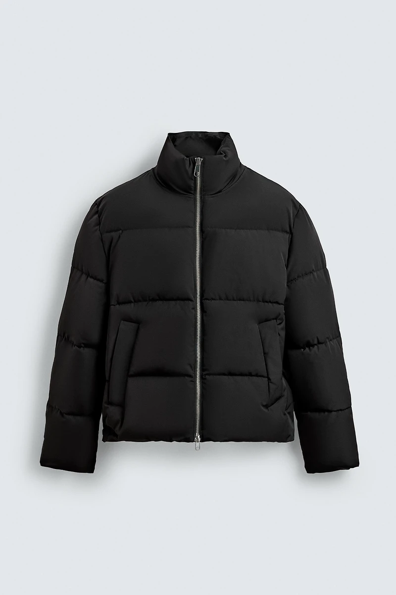 BOXY FIT WATER REPELLENT PUFFER JACKET