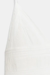 ROBE COURTE À BRETELLES BRODÉES