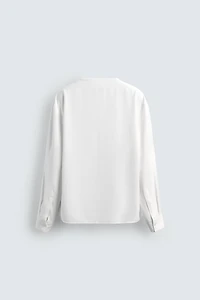 CHEMISE FLUIDE COUPE DÉCONTRACTÉE