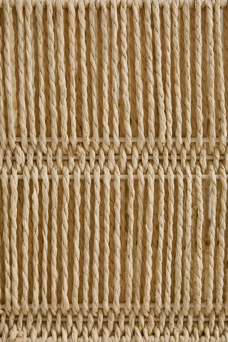 CORBEILLE PAPIER TRESSÉ