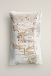 LANDSCAPE THROW PILLOW COVER
