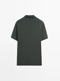 100% cotton short sleeve polo shirt