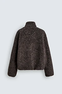 BLOUSON EFFET MOUTON