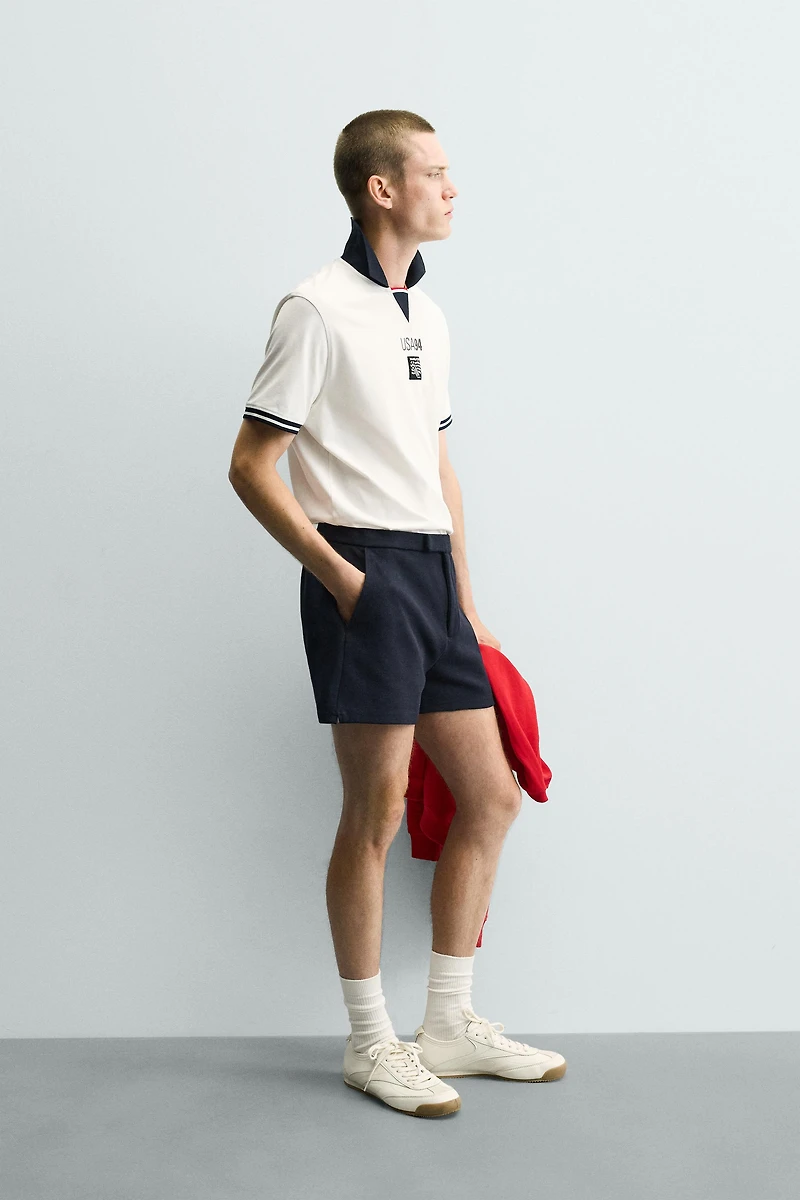 SHORT RÉTRO PIQUÉ