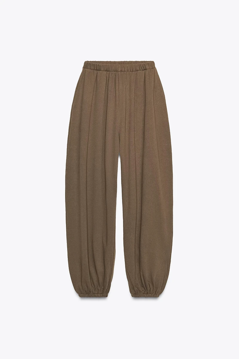 PLUSH BALLOON PANTS