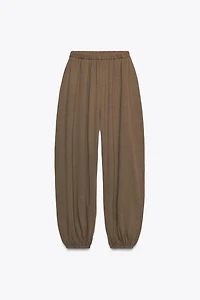 PLUSH BALLOON PANTS