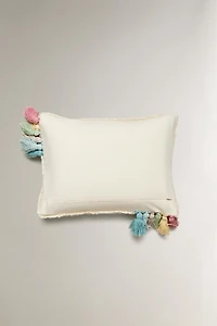 KIDS RAINBOW THROW PILLOW COVER