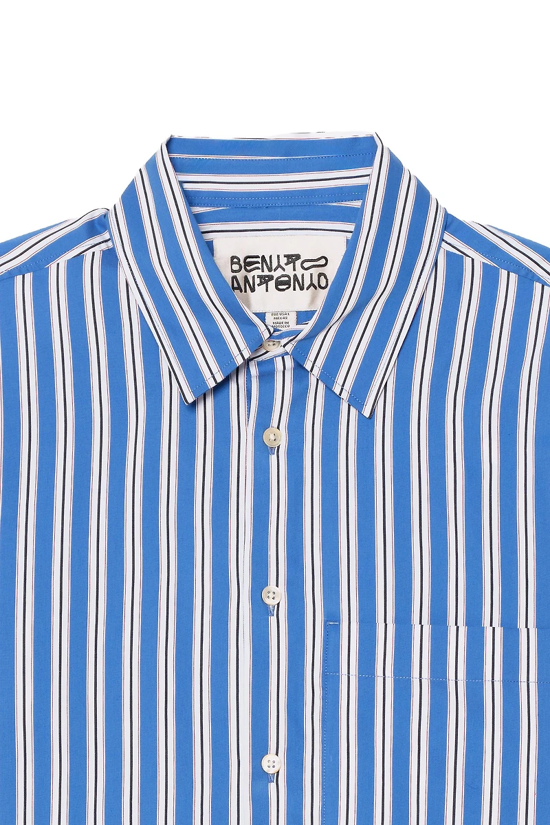 RELAXED FIT STRIPED SHIRT