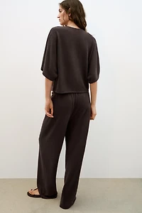RUSTIC WIDE LEG PANTS