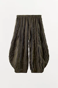 COMBINATION WIDE-LEG PANTS