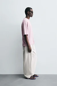 T-SHIRT COUPE DÉCONTRACTÉE AVEC POCHE