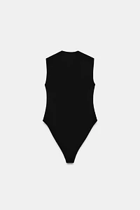 STRETCH SQUARE NECK BODYSUIT