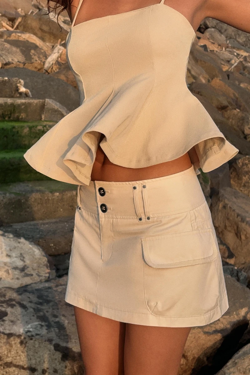 PEPLUM CAMISOLE