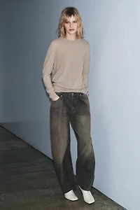 PULL 100 % LAINE ULTRA-DOUCE MANCHES LONGUES